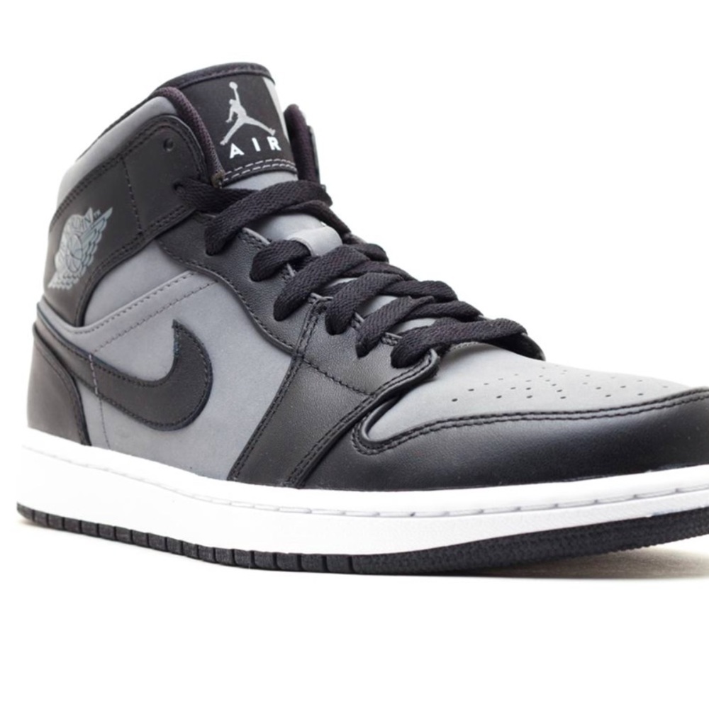 Black and grey Air Jordan